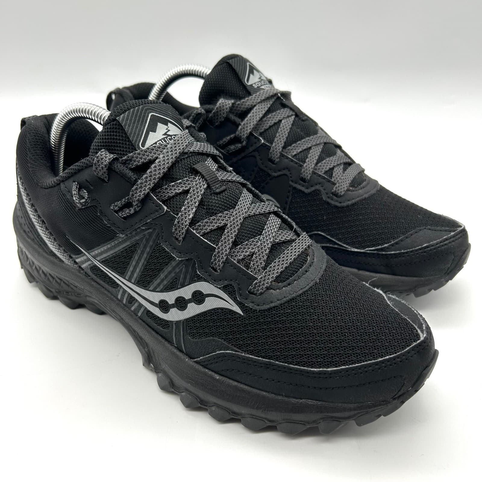Saucony Excursion TR14 Trail Running Shoes Mens 8.5 Black Sneakers S20584-1 thumbnail 4