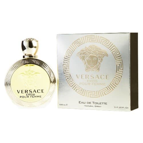 Versace Eros Pour Femme by Gianni Versace 3.4 oz EDT Perfume for Women NIB