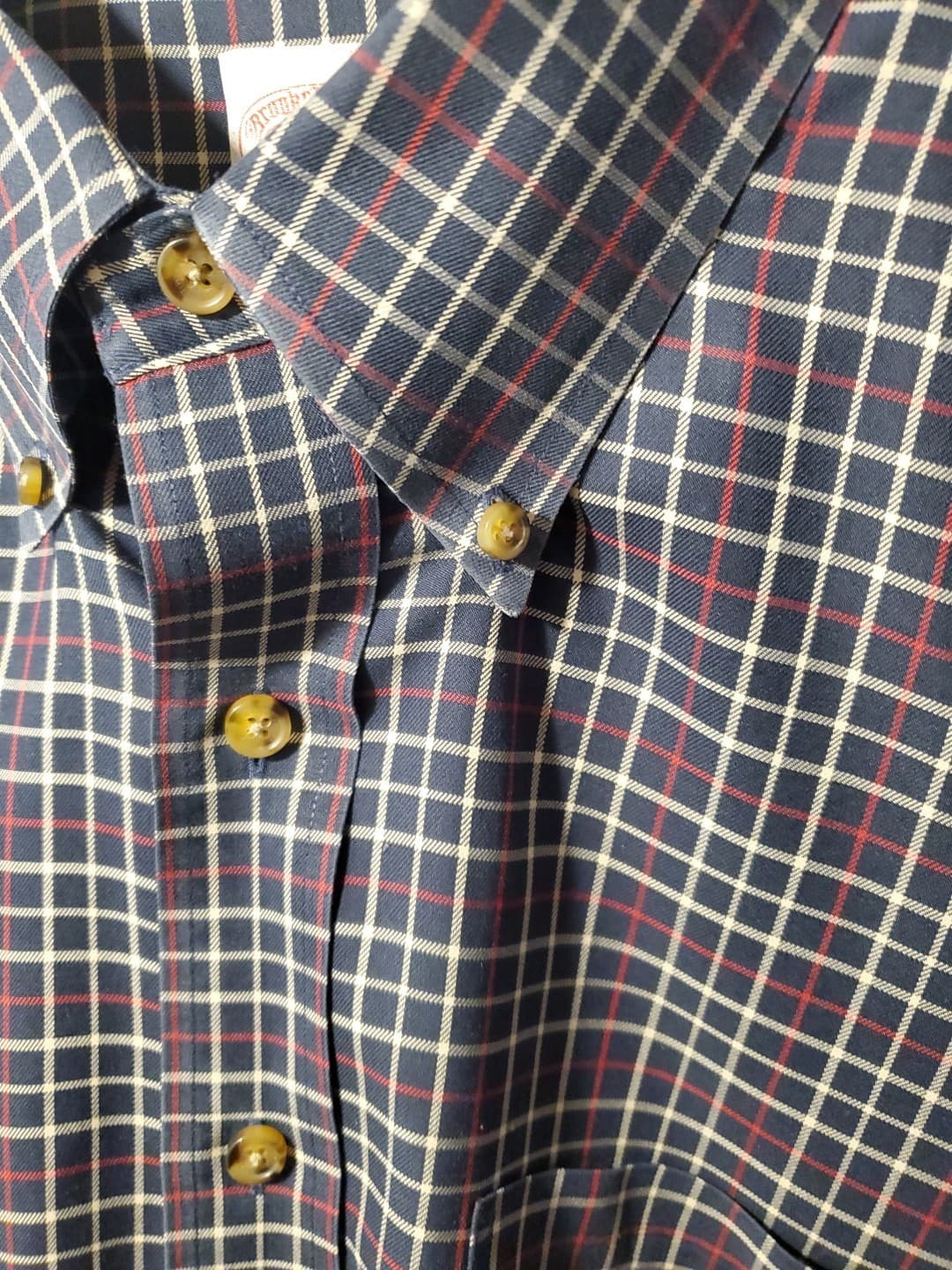 NWOT! BROOKS BROTHERS 1818 Dress Shirt Mens Size XXL Cotton Beautifull thumbnail 9