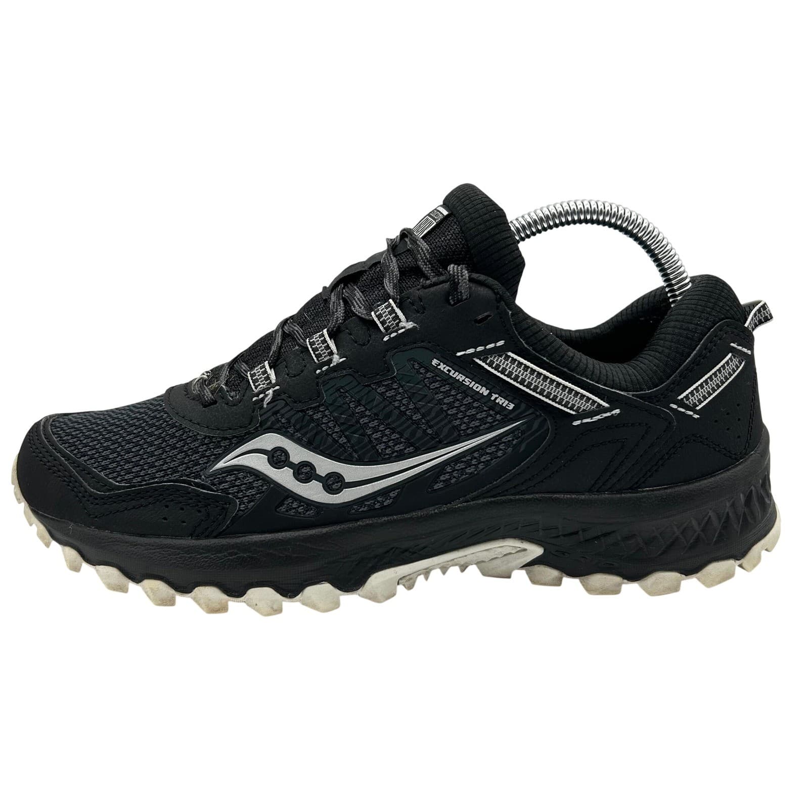 Saucony Excursion TR13 Trail Running Shoes Womens 9 Black Sneakers S10524-16