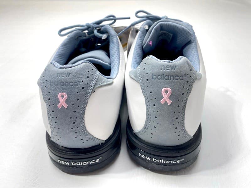 NWT New Balance WG1275 Golf Shoes Womens 11 Breast Cancer Awareness Pink Ribbon thumbnail 3
