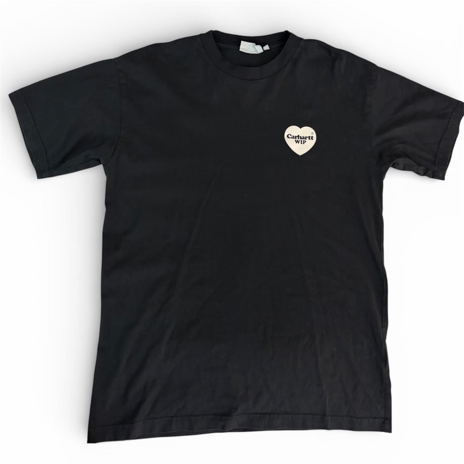 Carhartt WIP (Work In Progress) Short Sleeve Bandana Heart T-shirt, Black, Small