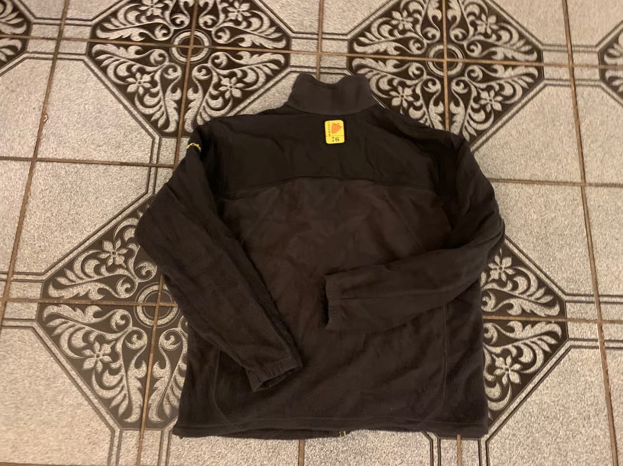 Columbia  Oregon Ducks Mens Fleece Jacket Full Zip Gray Size Large fleece thumbnail 4