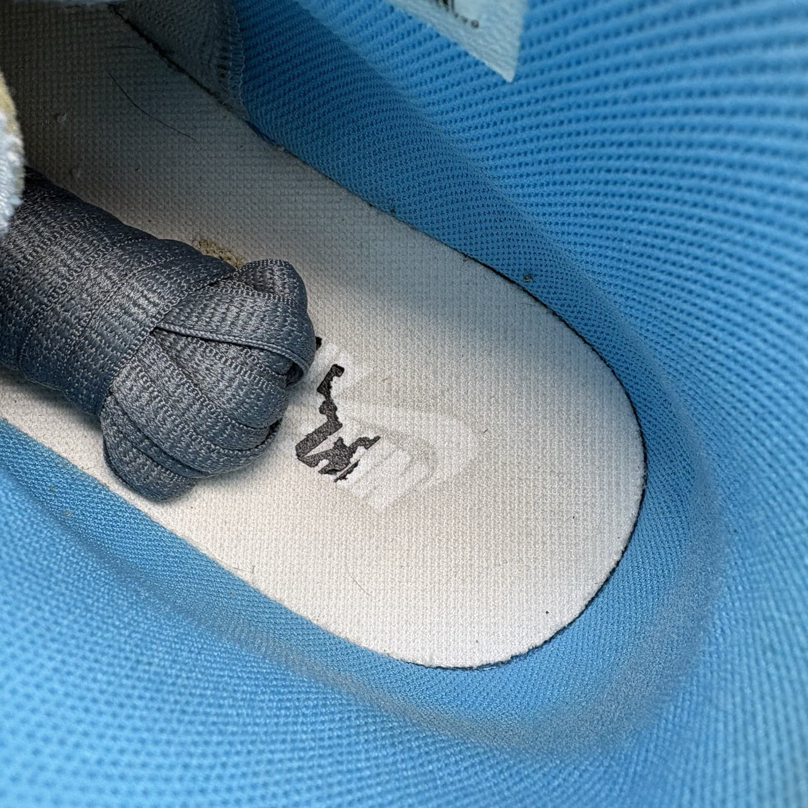 Nike Off White Air Jordan 1 High AQ0818-148 UNC North Carolina University Sz 14 thumbnail 13