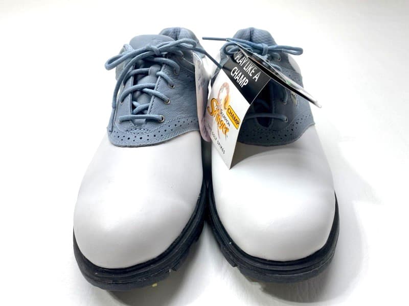 NWT New Balance WG1275 Golf Shoes Womens 11 Breast Cancer Awareness Pink Ribbon thumbnail 2