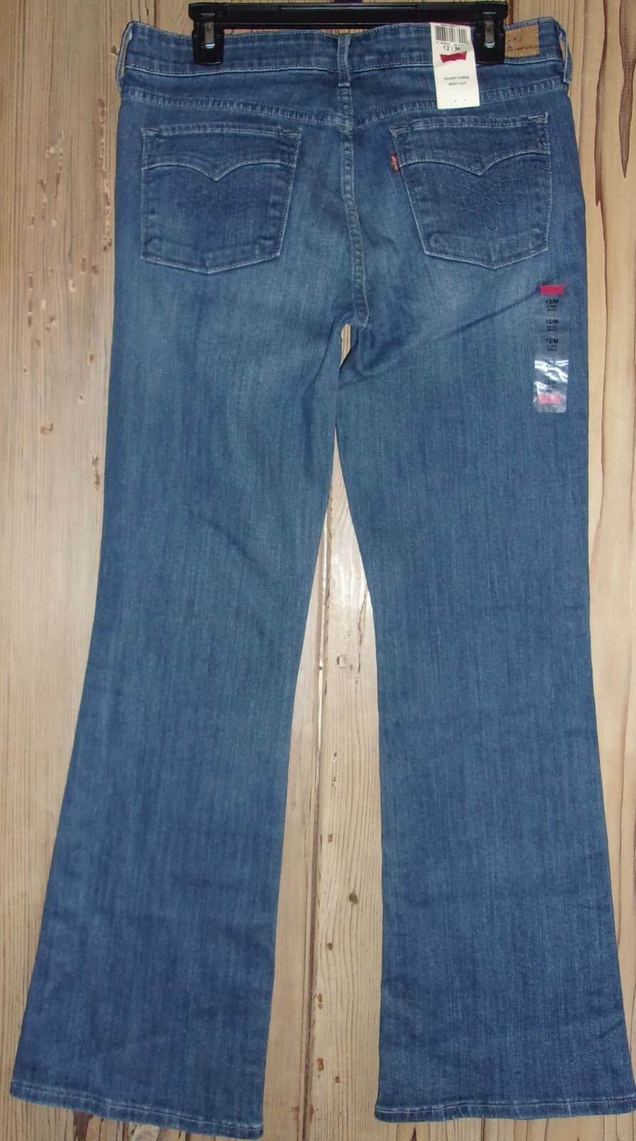 LEVI'S San Francisco Slight Curve Classic Bootcut Jeans Size: 12 M (31) NWT $58 thumbnail 3
