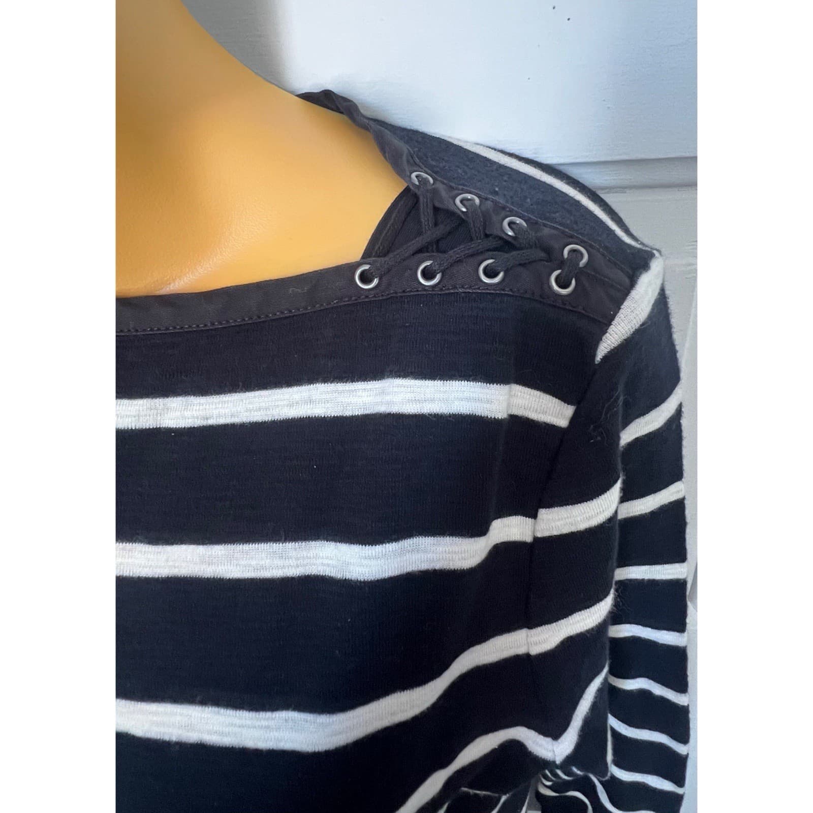 Lauren Ralph Lauren Medium Striped Cotton Shirt Dress thumbnail 2