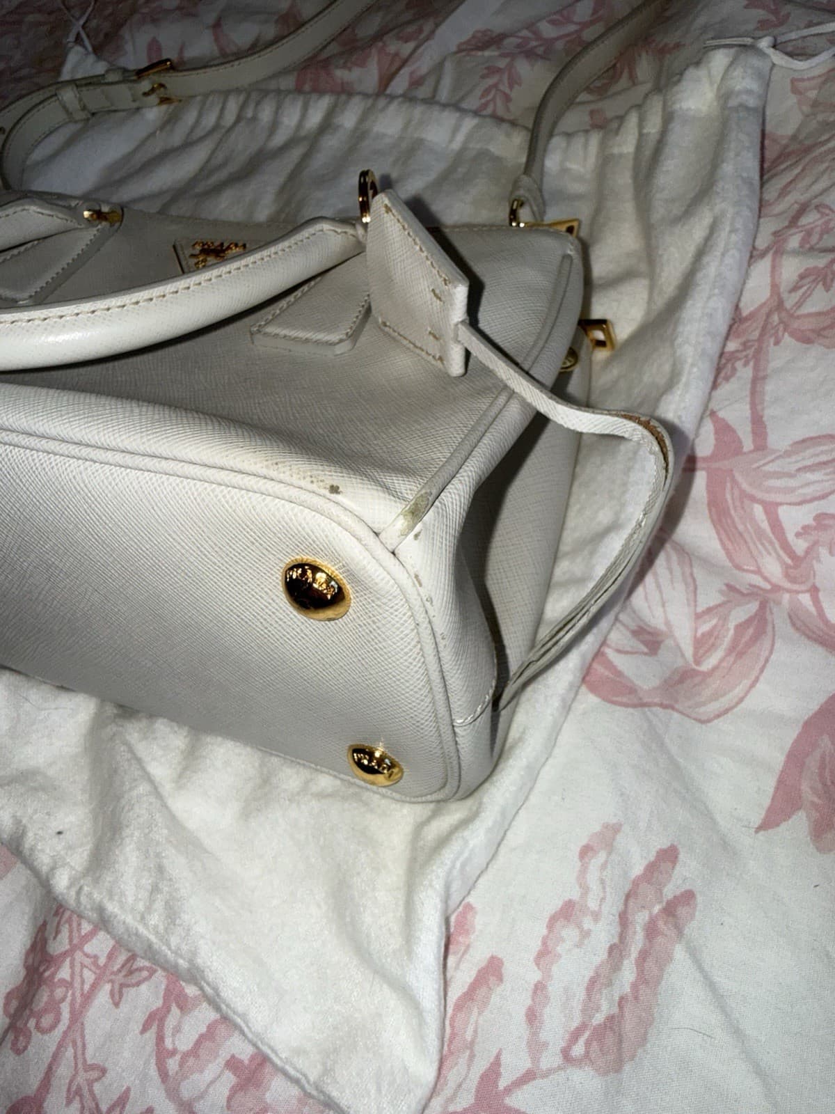 Prada Galleria bag in Saffiano with gold hardware thumbnail 6