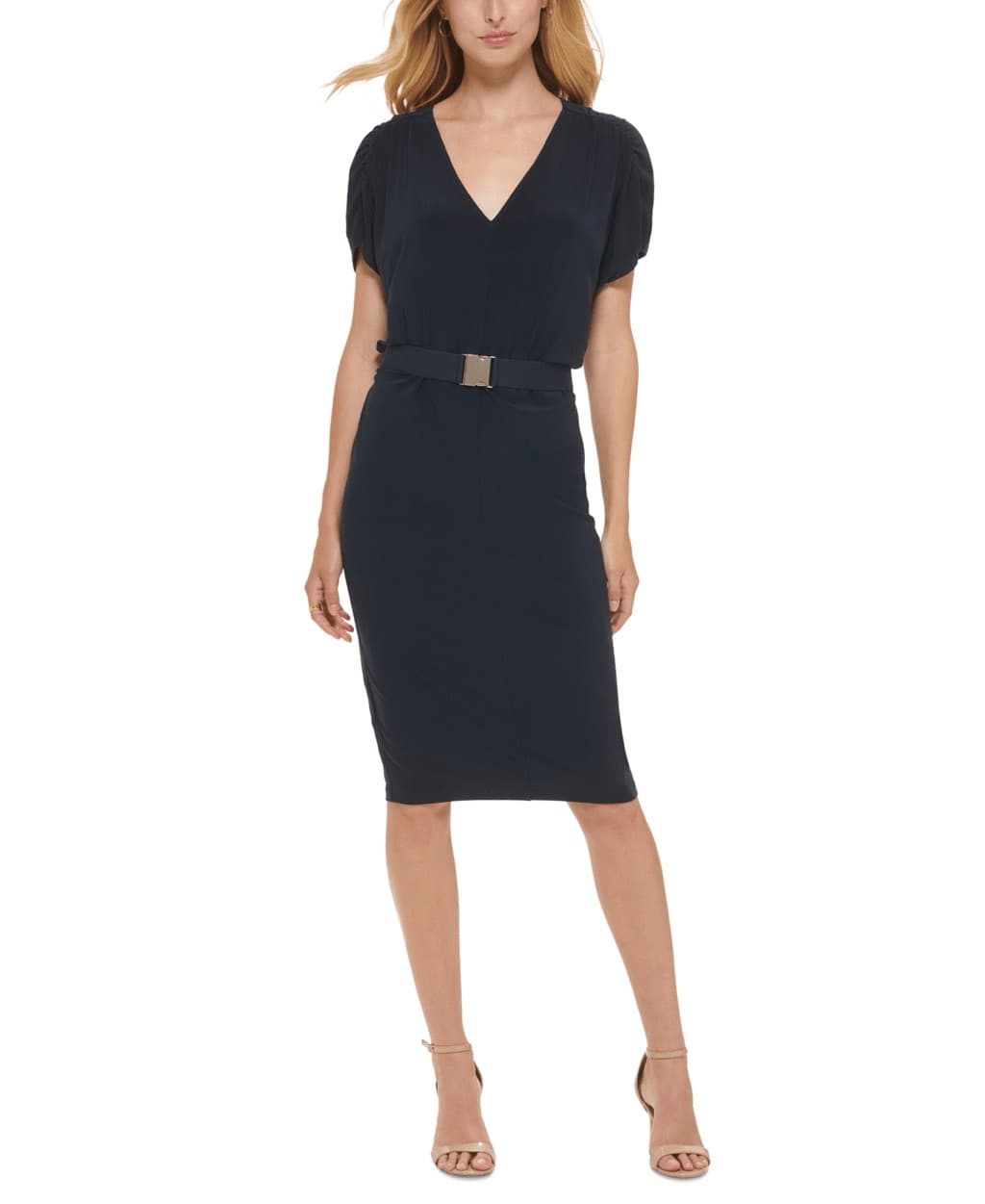 Womens Work MIDI Sheath Dress