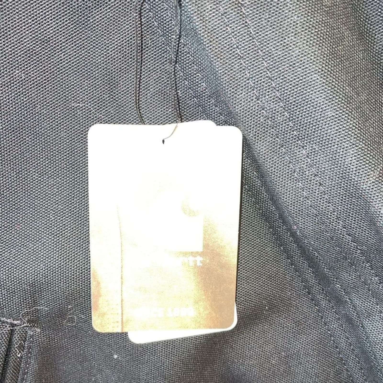 New Carhartt J01 DUCK Detroit JACKET coat black blanket lined work utility sz L thumbnail 6