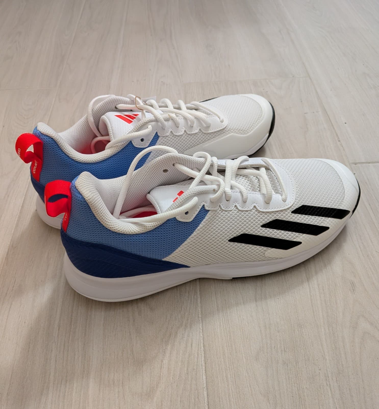 Adidas White Courtflash Speed Men's Tennis Shoes HQ8481