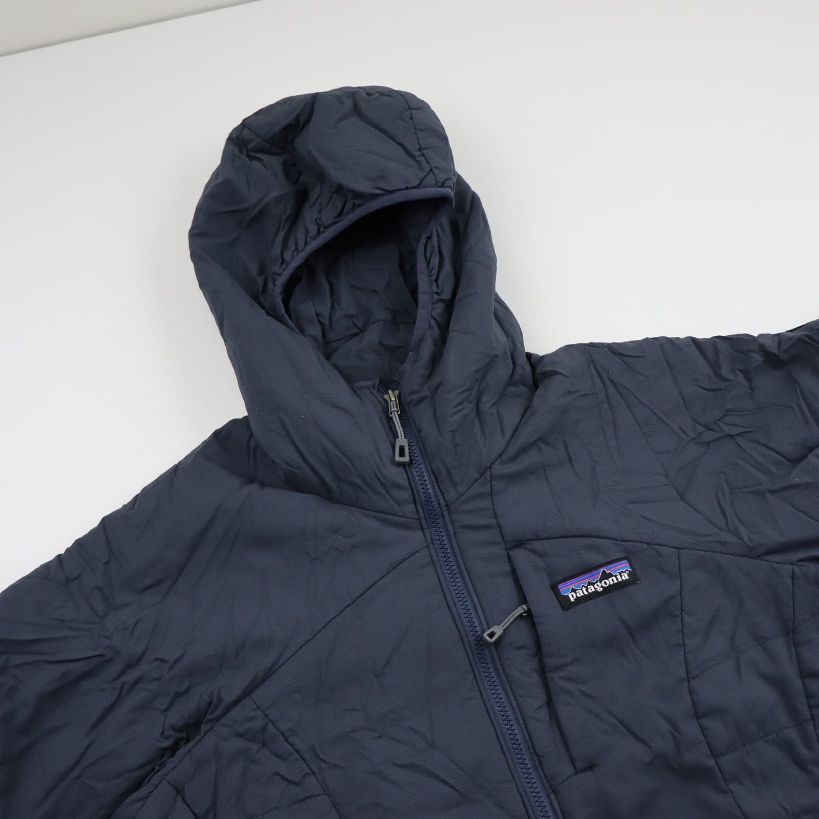 Patagonia Nano-Air Puffer Insulated Ultralight Hoody Jacket Coat Womens XS Gray thumbnail 3