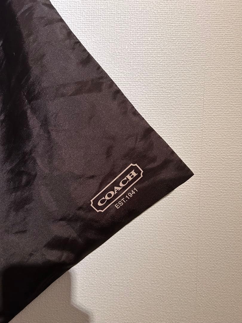 COACH 9966 Vintage Shoulder Bag Ziplock Leather Black Gold Hardware From Japan thumbnail 13