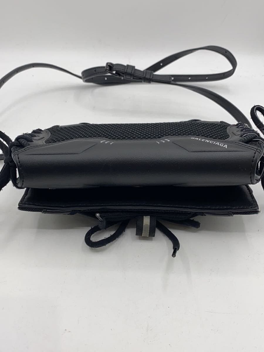 Balenciaga Black Classic Leather Shoulder Handbag 661727 Auth From Japan RIN thumbnail 22