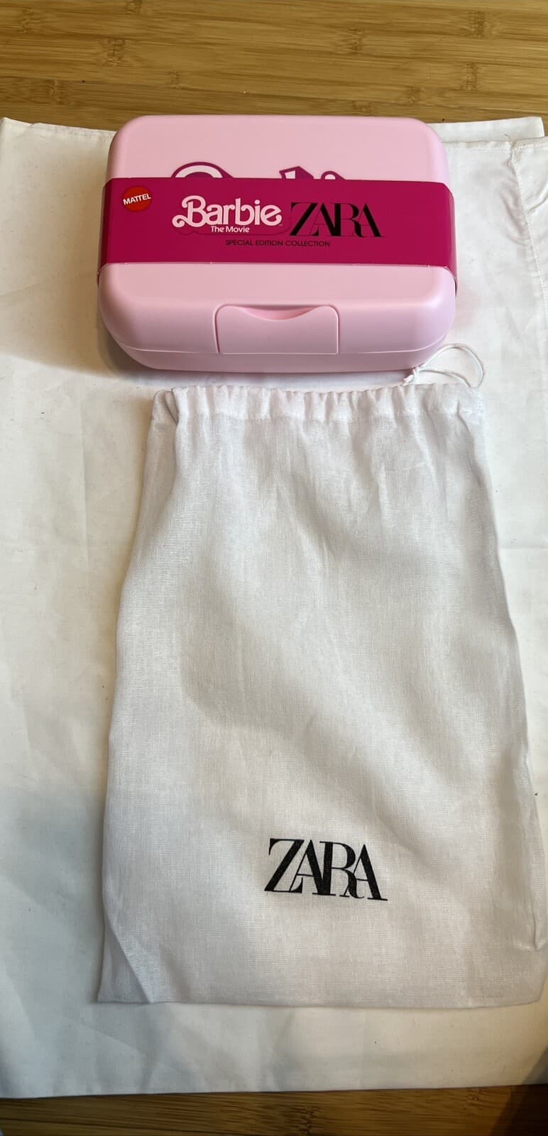 Barbie the Movie x Zara Pink Lunch Box/ Special Edition School Snack Pot/MATTEL thumbnail 16