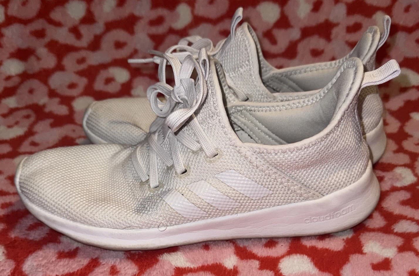 Adidas Cloud foam White Women’s Shoes Size 7
