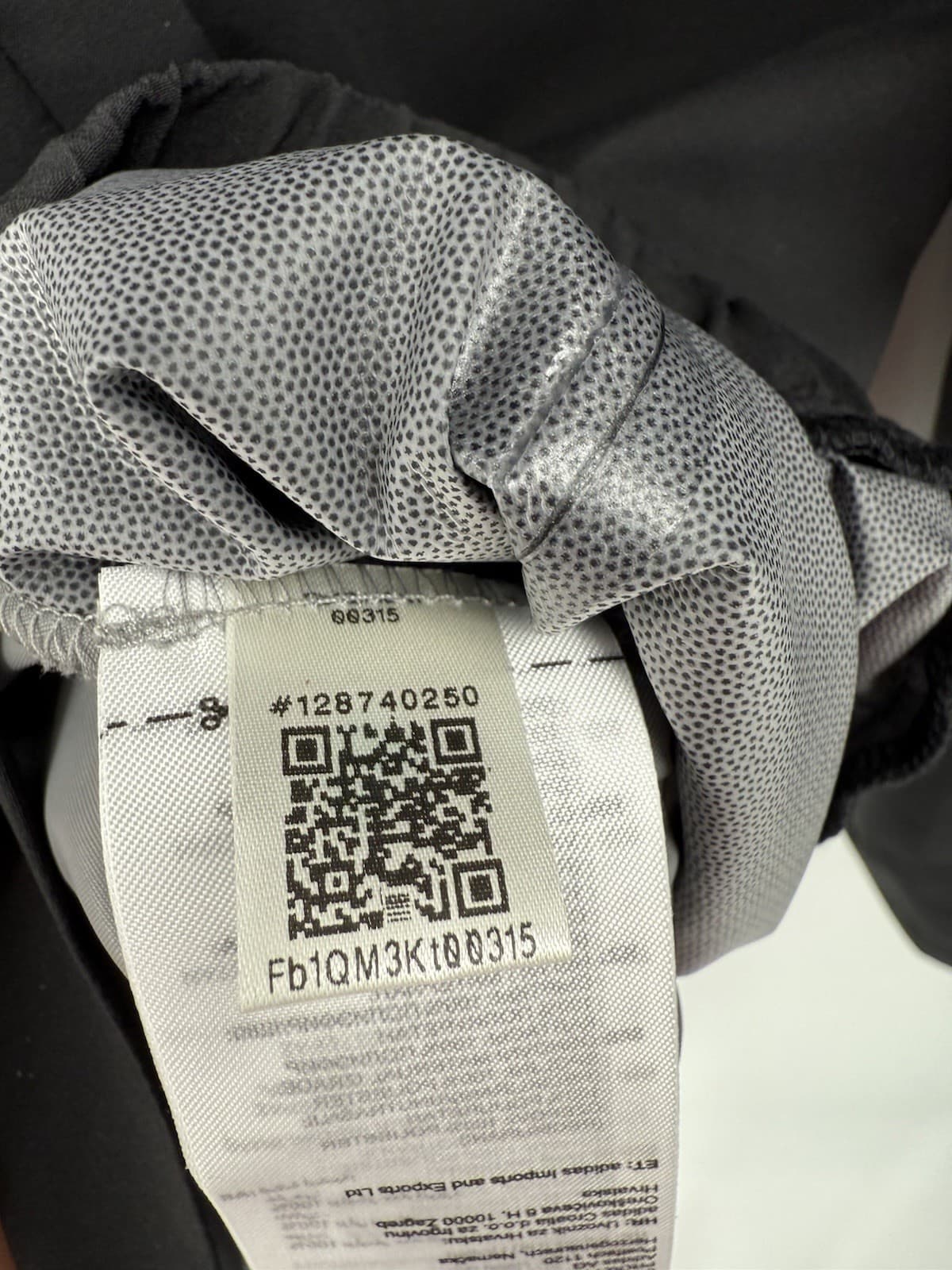 NEW Adidas Golf Core Provisional Rain Jacket Black Full Zip Performance Men’s L thumbnail 10