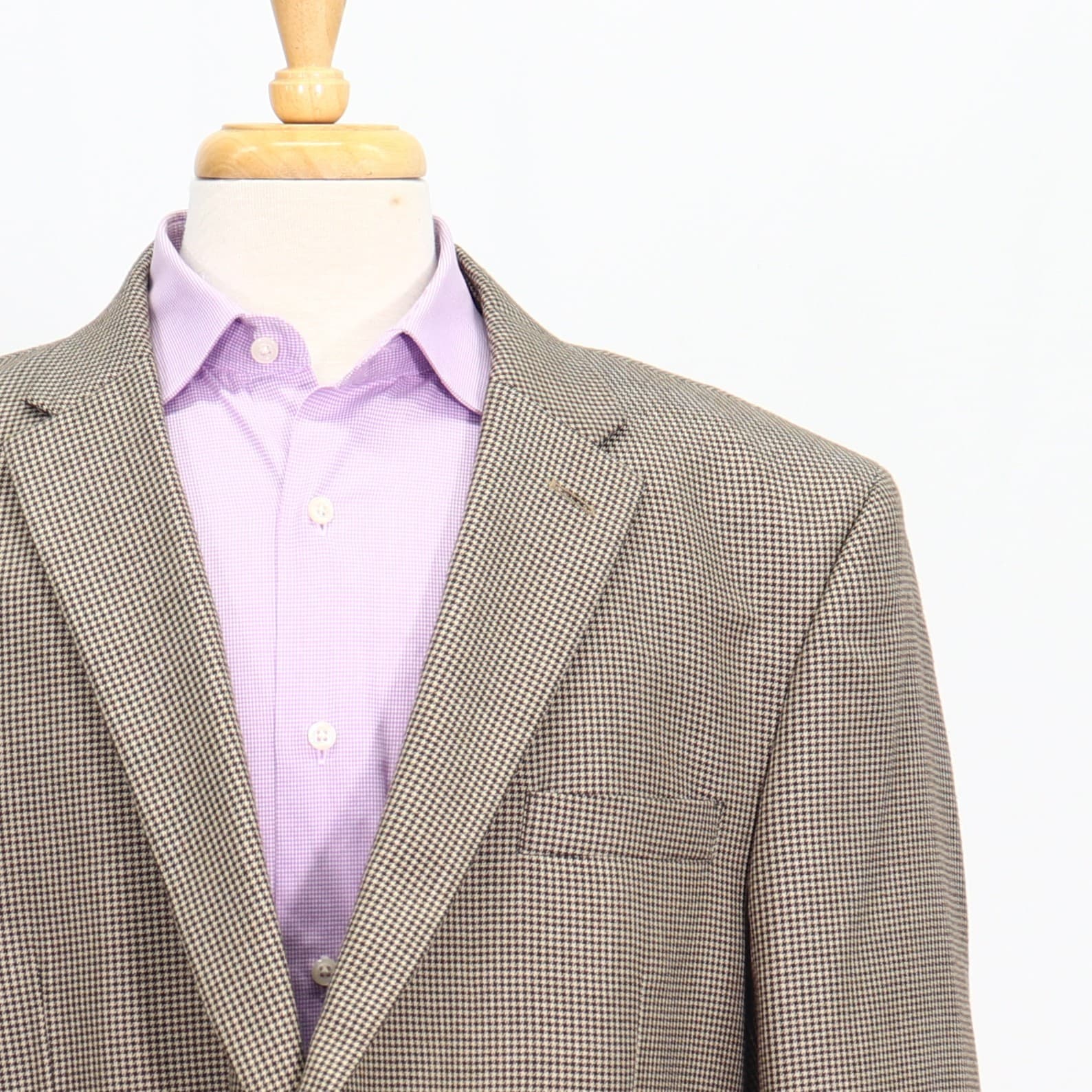 Tommy Hilfiger 50R Brown Sport Coat Blazer Jacket HT 2-Button Polyester thumbnail 5