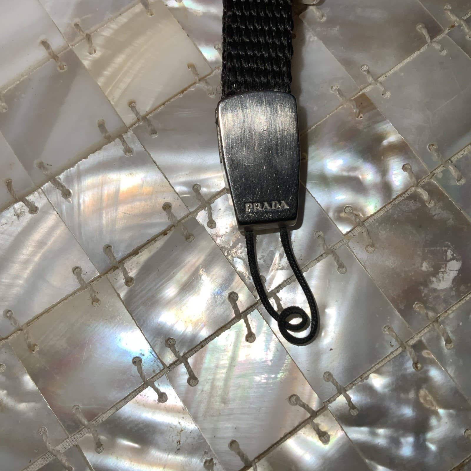 Prada Lanyard  black  chain   for Keys ,Cellphone or headphones 15 in thumbnail 4