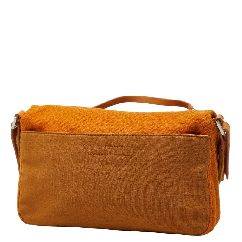 Prada B9475 Brown Wool Haircalf Shoulder Bag Vintage Authentic thumbnail 2