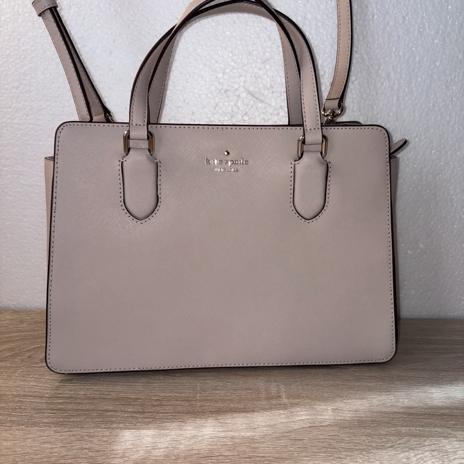 KATE SPADE HANDBAG SATCHEL HANDLES Pink BAG (Laurel Way Reese) WKRU6686