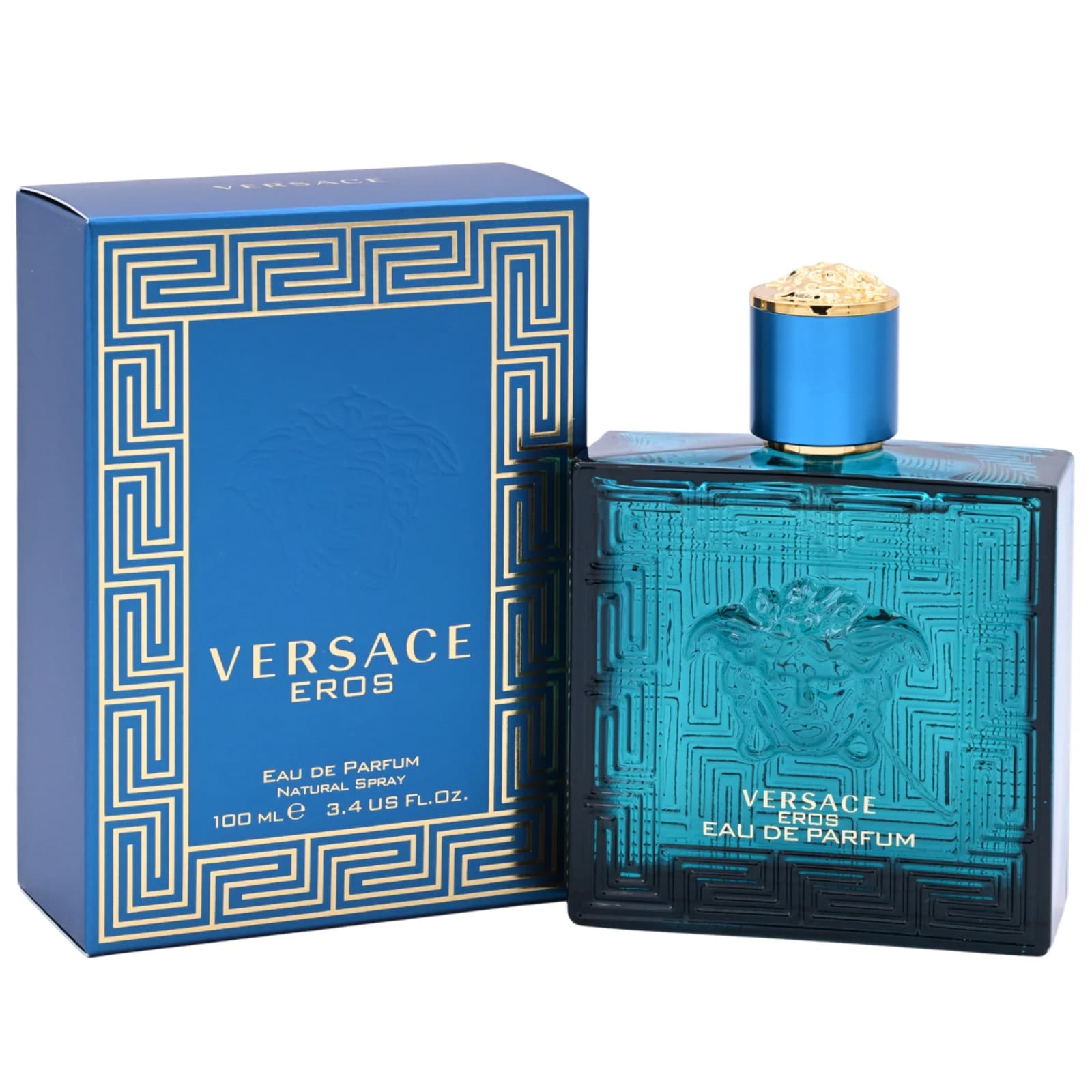 Versace Eros by Gianni Versace Cologne for Men EDP 3.3 / 3.4 oz New In Box