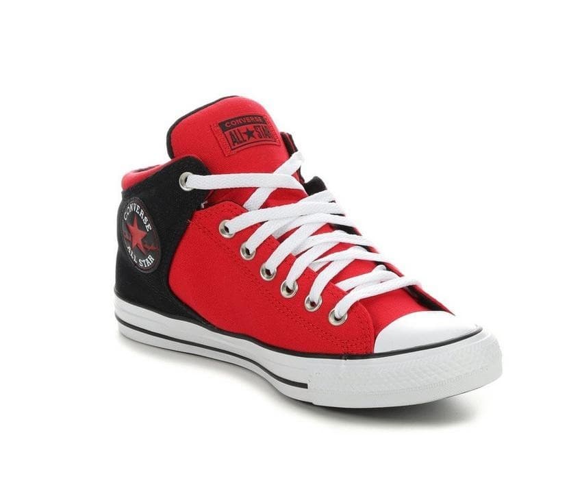 Converse Chuck Taylor All Star Street High Top Red/Black Size 7.5