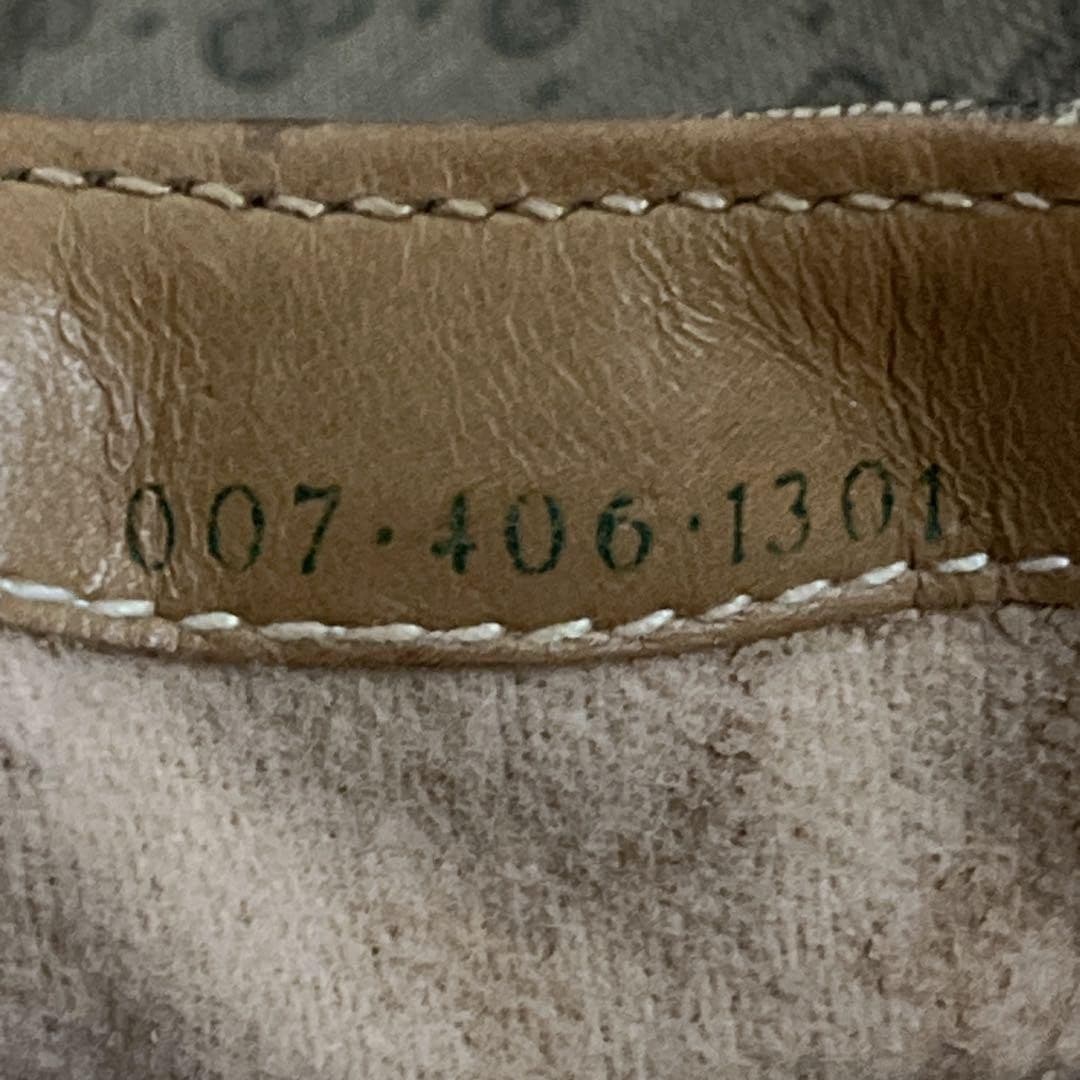 GUCCI 007·406·1301 Old Gucci Micro GG Mini Shoulder Bag PVC Italy thumbnail 15