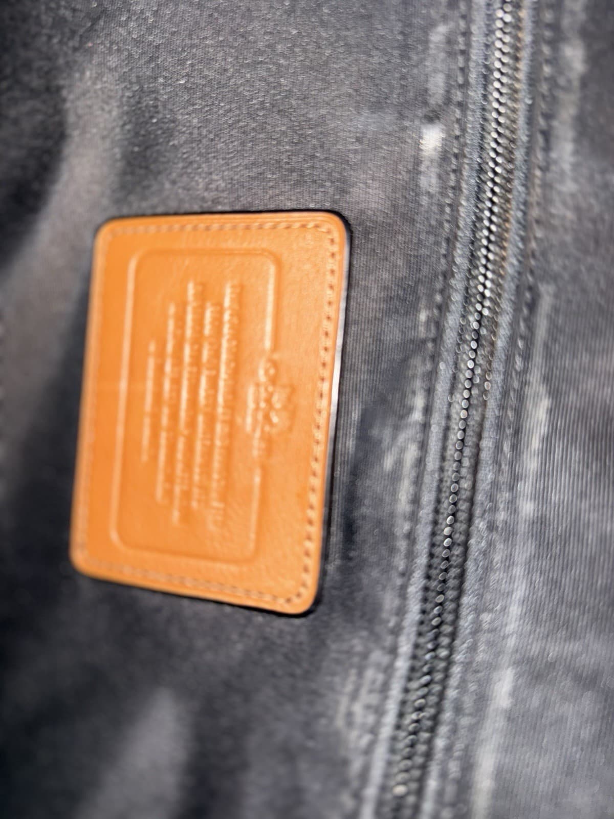 Coach Vintage Laptop Bag With Shoulder Strap In camel Leather Y2K Vibes F71701 thumbnail 11