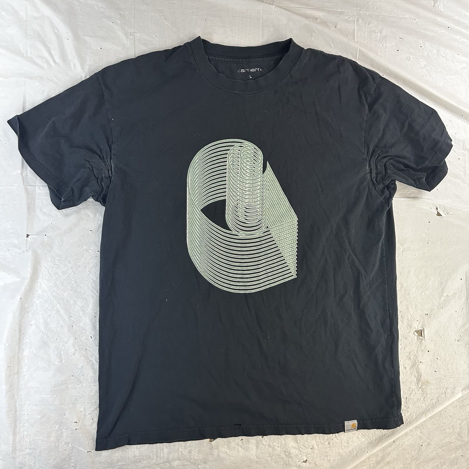 Carhartt WIP T-Shirt Mens Size L Graphic Print Logo