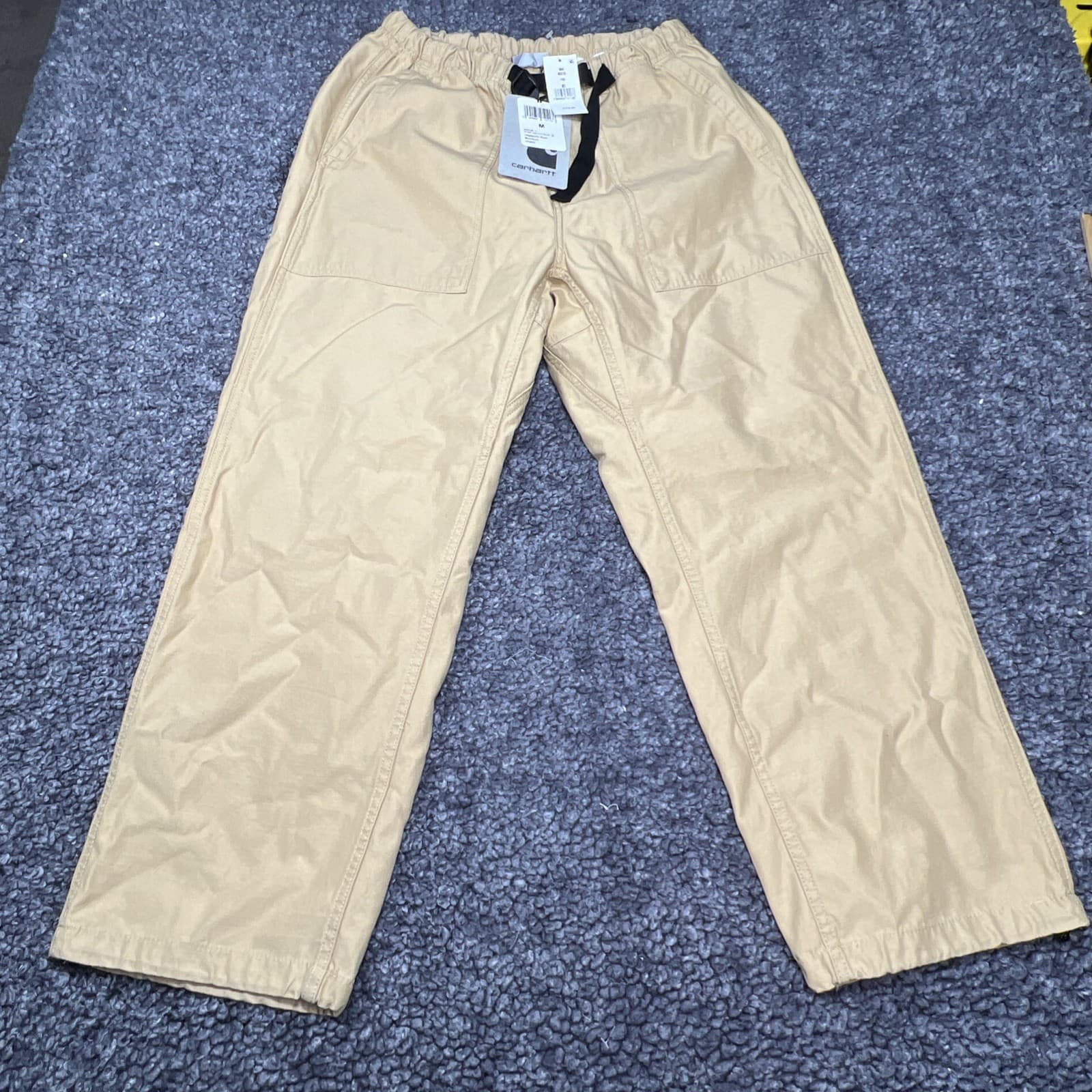 Carhartt WIP Hayworth Pant Men’s Size M  Beige Workwear Wide NWT