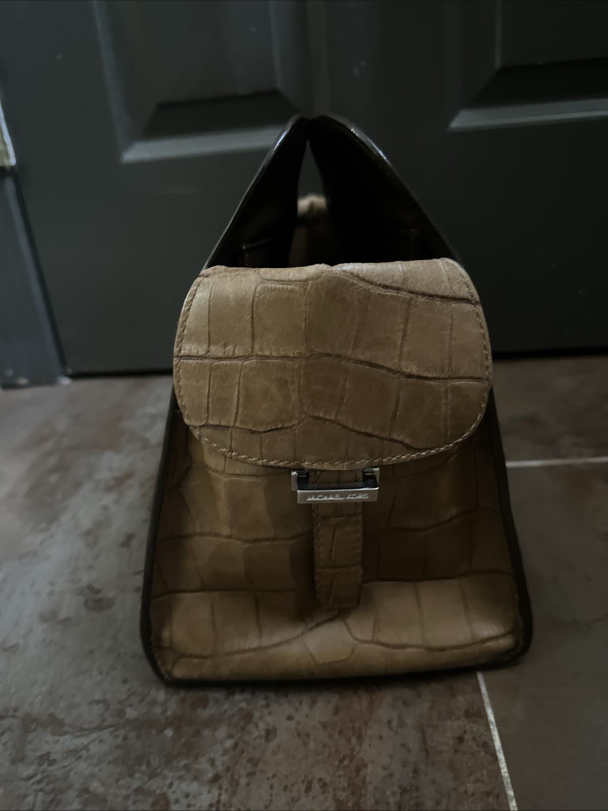 Michael Kors Women’s Bag Alligator Embossed Leather thumbnail 4