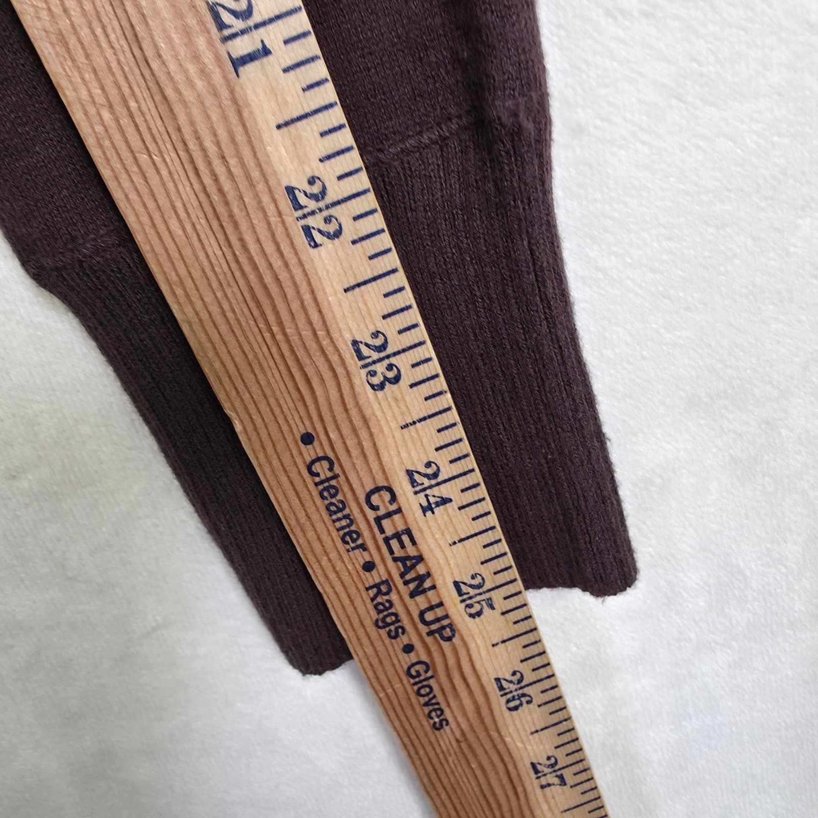 NEW Kersh Essentials Cardigan Womens L Brown Y2K Fitted Button Front Academia thumbnail 5