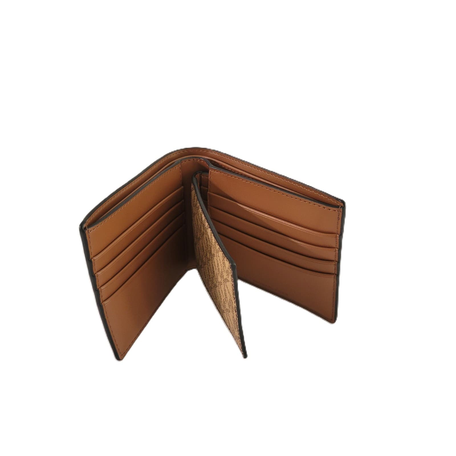 Michael Kors Cooper Billfold Passcase Wallet Bifold Daisy Yellow MK Logo thumbnail 6