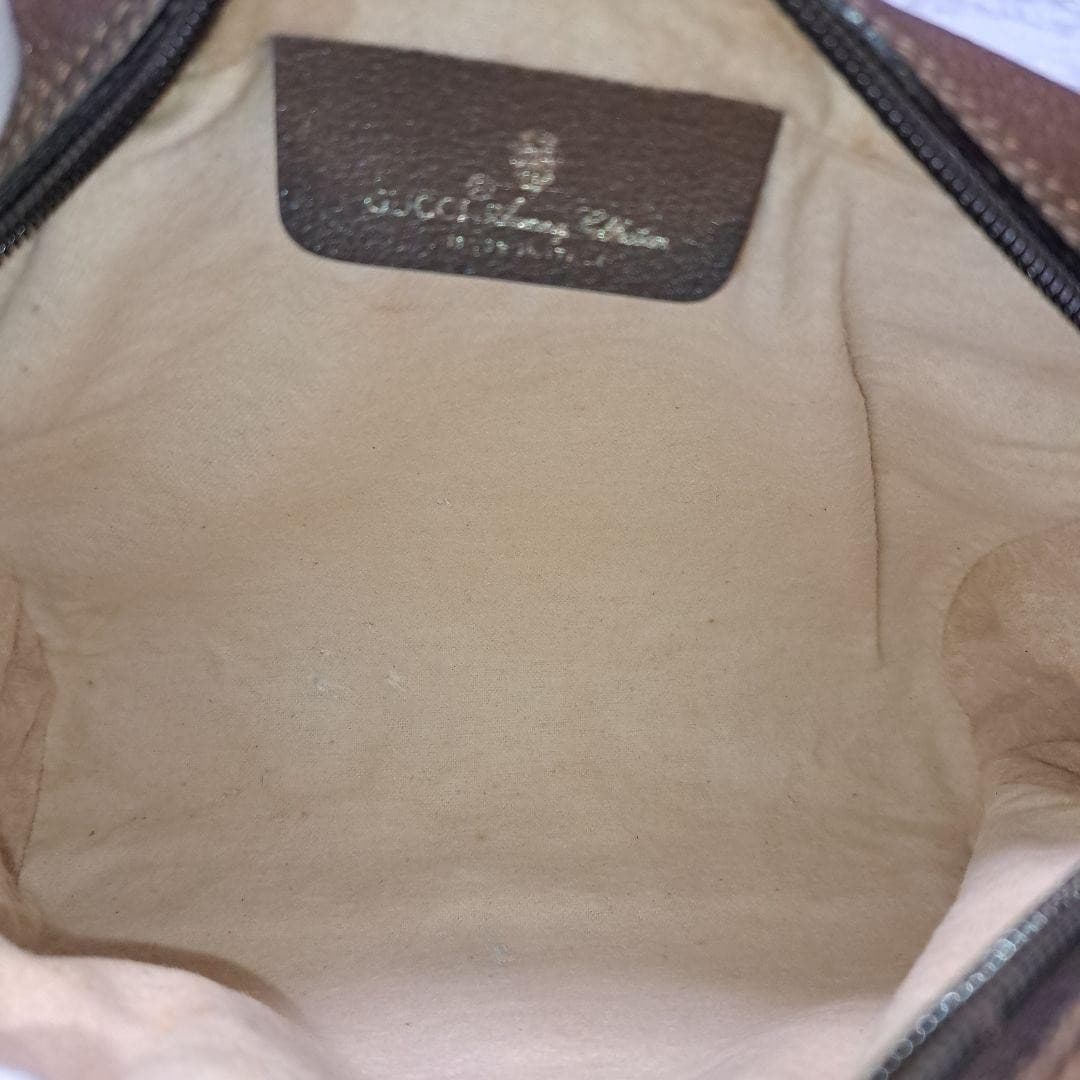 GUCCI 56·02·004 Sherry Line GG Supreme Shoulder Bag Vintage Italy thumbnail 13