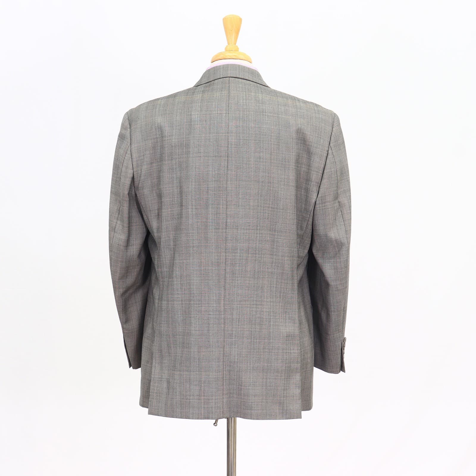 Michael Kors 42R Gray Sport Coat Blazer Jacket Check 2-Button Wool thumbnail 7