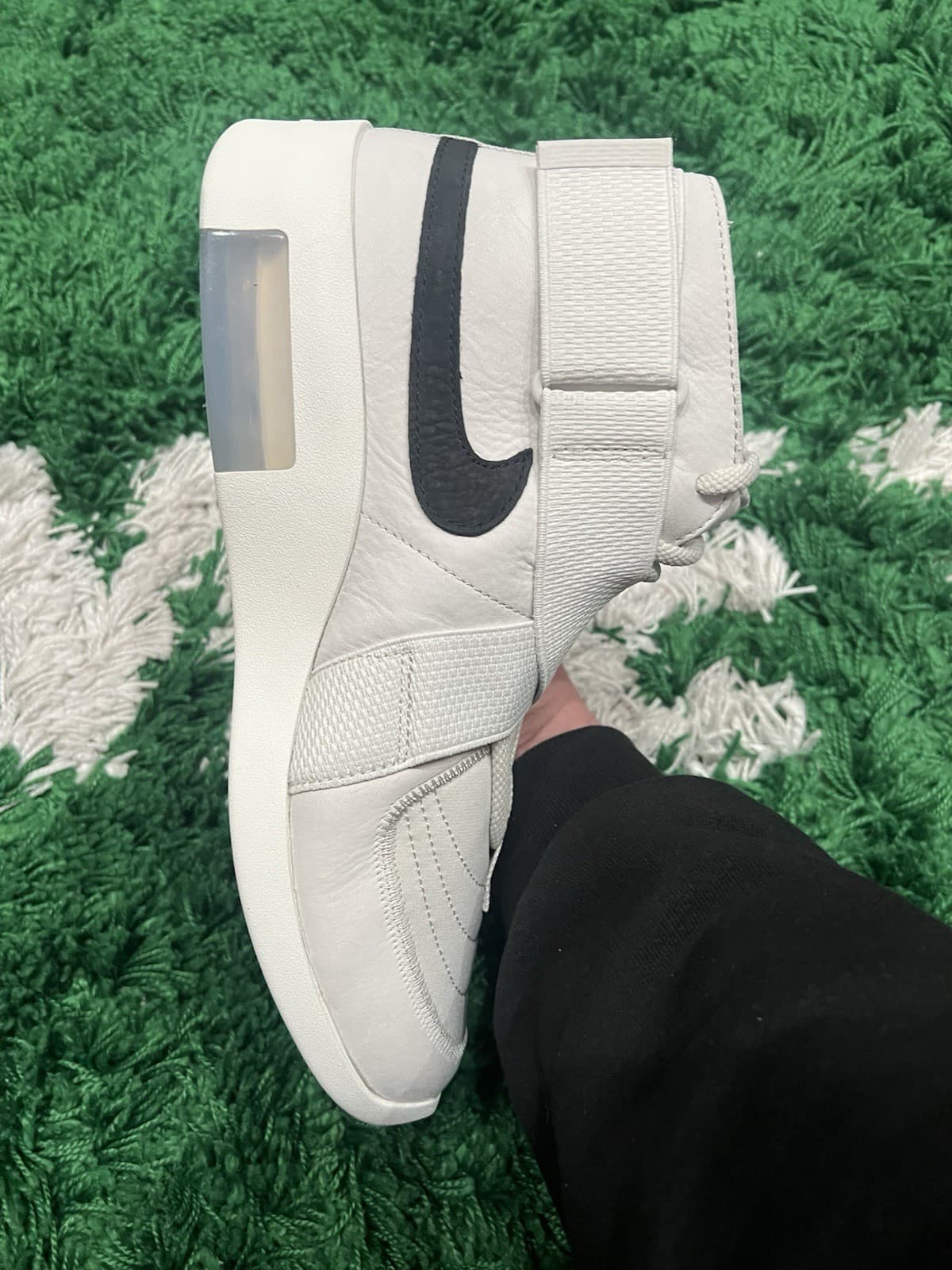 Nike Air Fear Of God Raid Light Bone Size 10.5 Brand New thumbnail 3