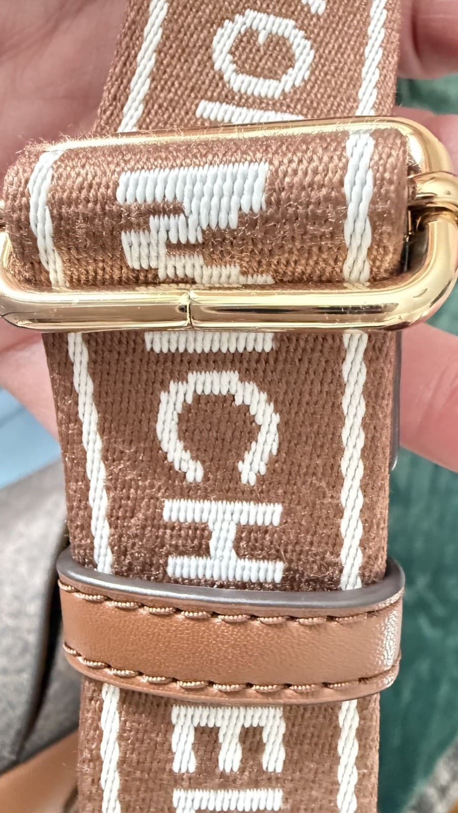 NWOT-Michael Kors Jet Set Travel Small Shoulder Messenger Bag MK Brown thumbnail 8