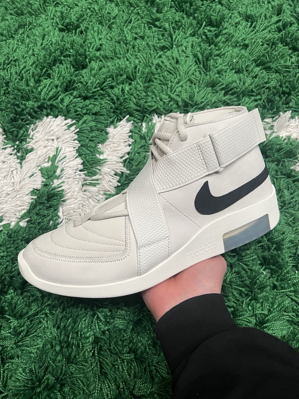 Nike Air Fear Of God Raid Light Bone Size 10.5 Brand New