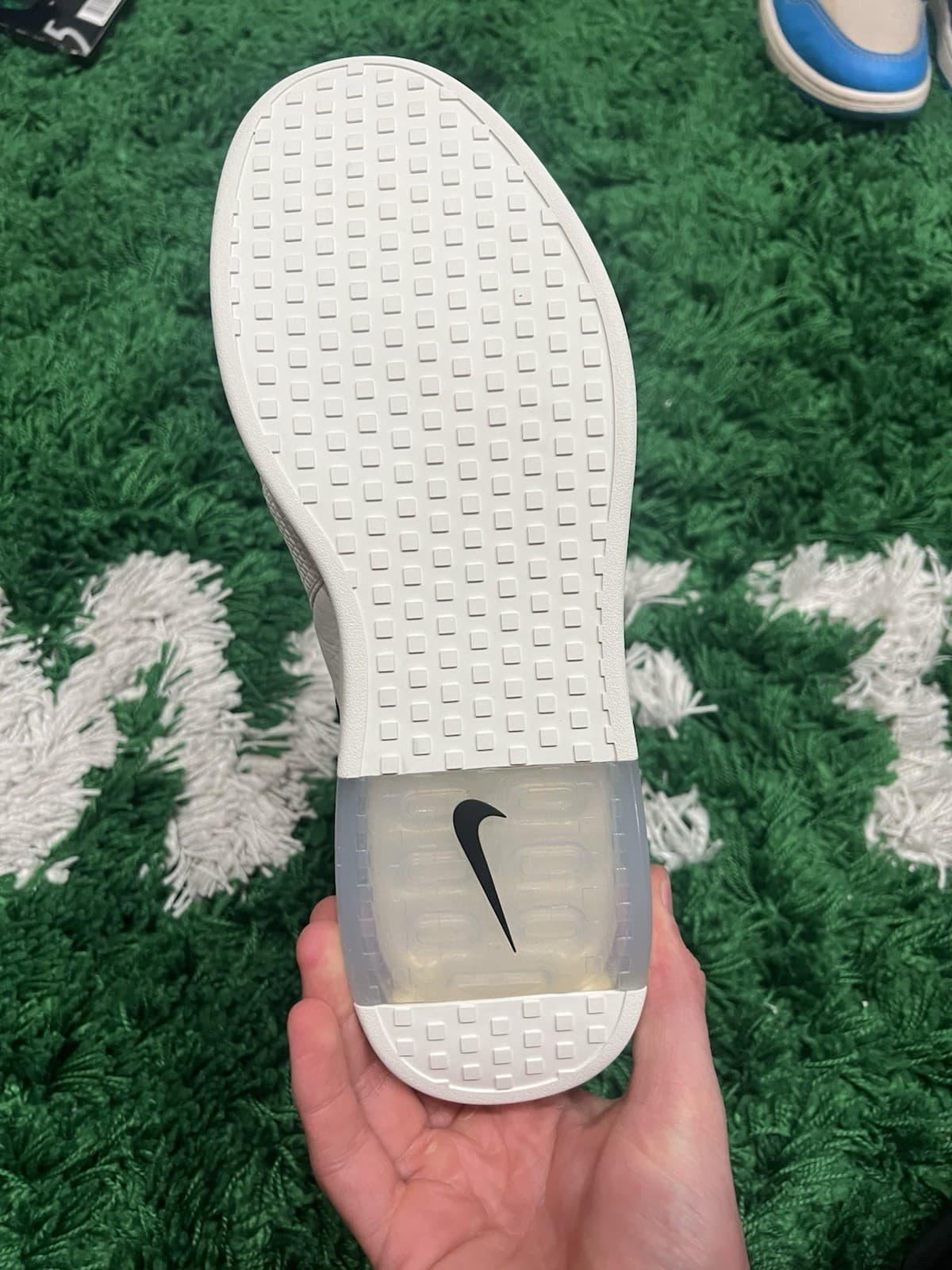 Nike Air Fear Of God Raid Light Bone Size 10.5 Brand New thumbnail 5