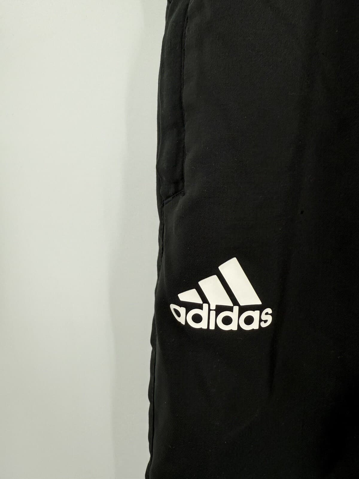 Vintage Adidas NBA Authentics Sweatpants Black Warmup Pants Men’s Size Large thumbnail 3