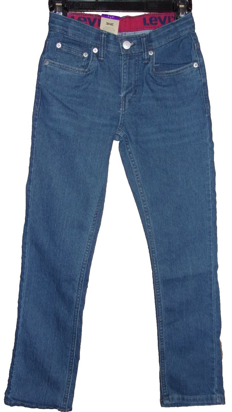 LEVI'S #511 Slim Flex Stretch Blue Jeans Boy's Size: 10 NWT