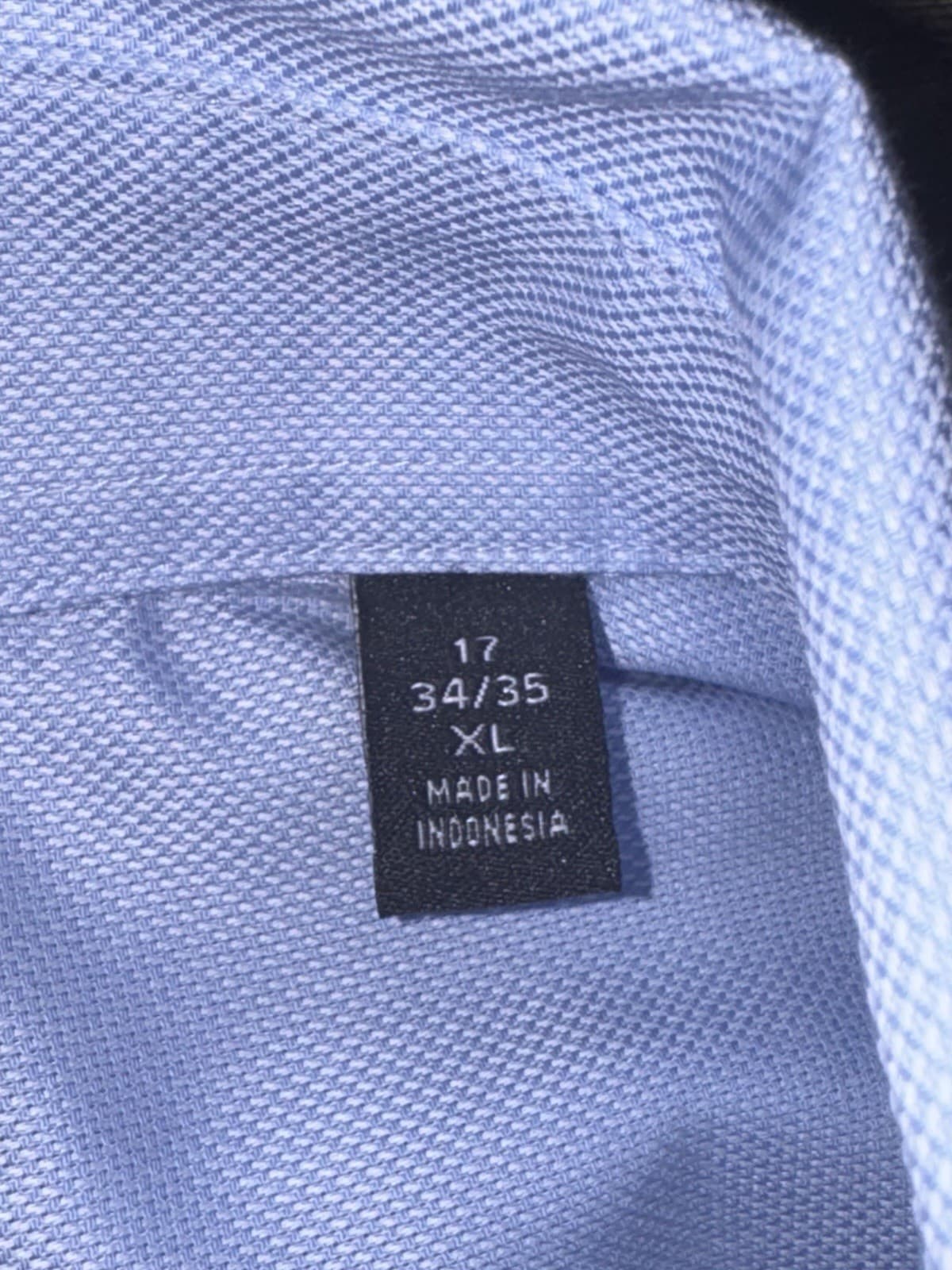 Lauren Ralph Lauren Men’s Dress Blue Dress Shirt 17 34/45 NWT thumbnail 4