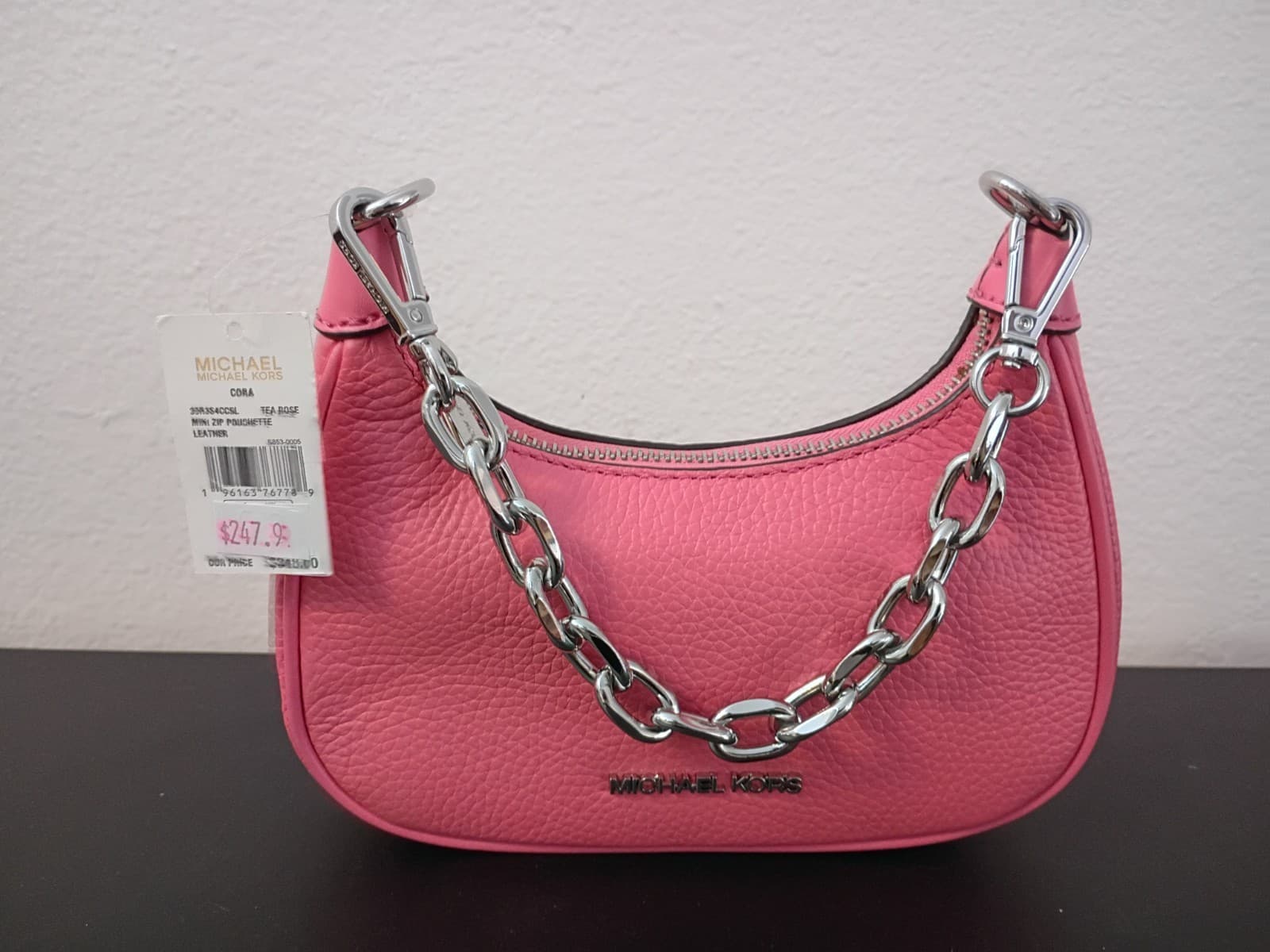 Coach  Crossbody Handbag CP008 Eliza True Pink Smooth Leather thumbnail 6