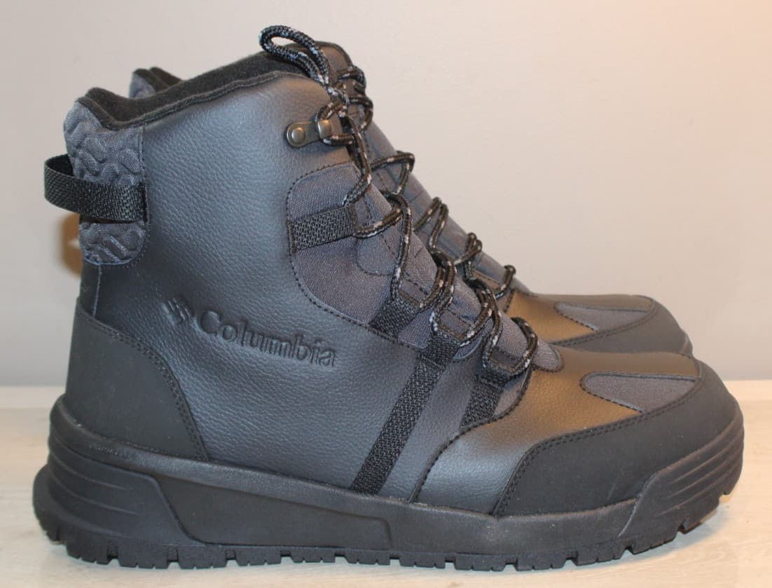 COLUMBIA MEN'S BLACK SNOWTREKKER II WINTER WATERPROOF BOOTS SIZE 13 NEW